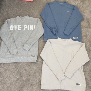 PINK Victoria’s Secret Mock neck sweater small